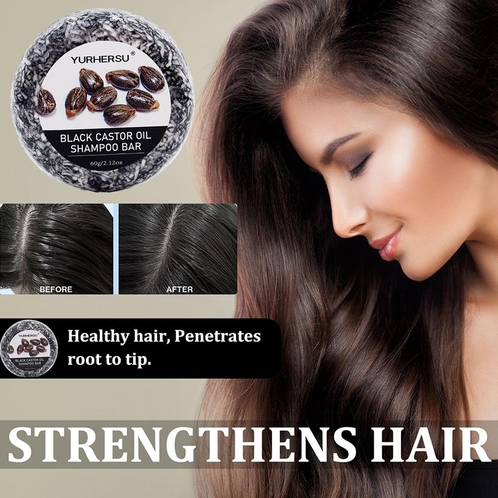 Hair Care Elseve - 1/3/5PCS 60g Siyah Hint Yağı Şampuanı