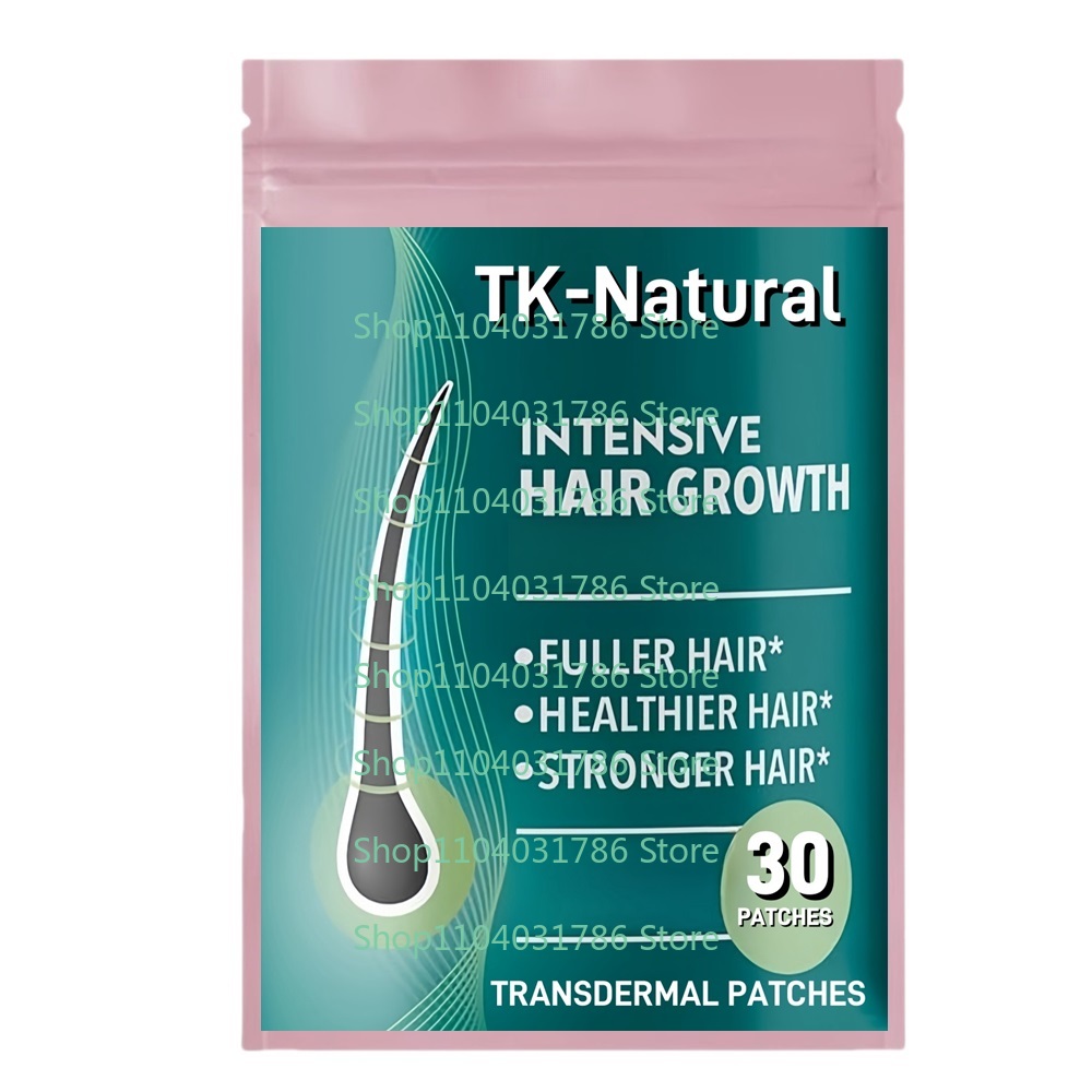 Hair Care Zinc - Biyotinli 30'lu Saç Büyüme Transdermal Yamaları,