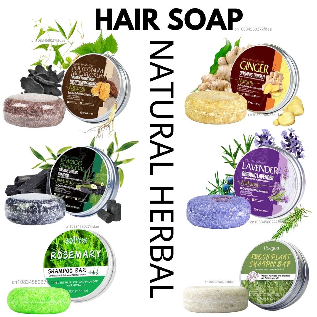 Hair Care Elseve - Biberiye Şampuan Sabunu Zencefil/bambu/lavanta/Polygonum Multiflorum Tedavi