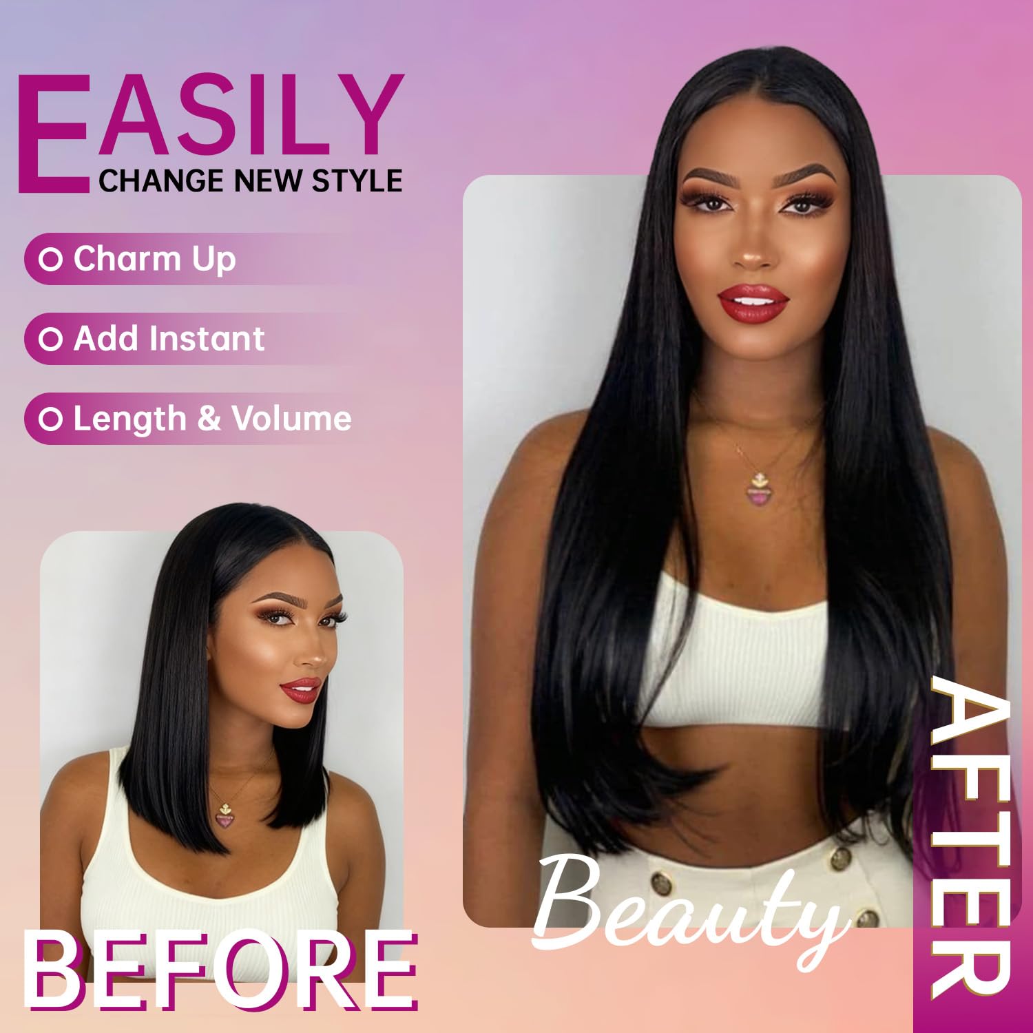 8 adet Klipsli Saç Uzantıları  - Clip In Hair Piece incelemesi ve fiyatı