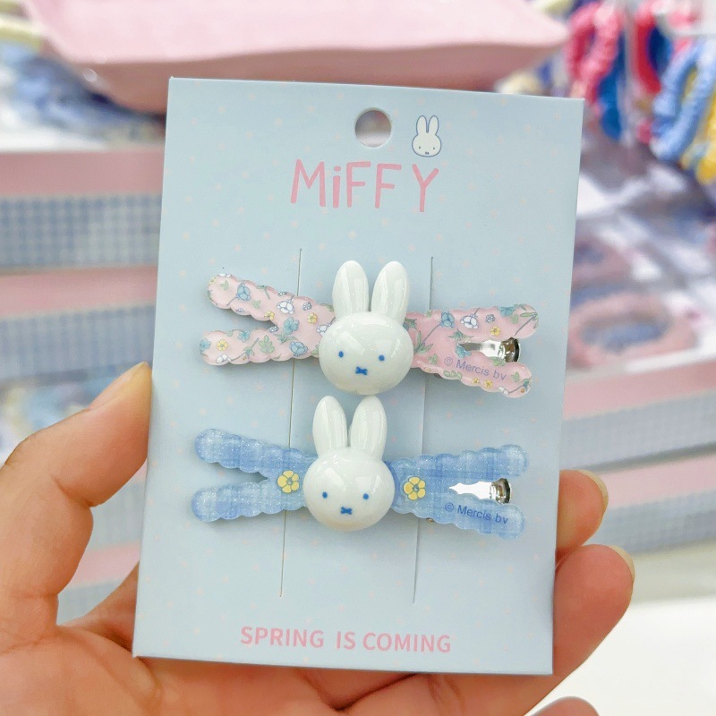 Yeni Miffy tavşanı kakül tokas - Clip In Hair Piece incelemesi ve fiyatı