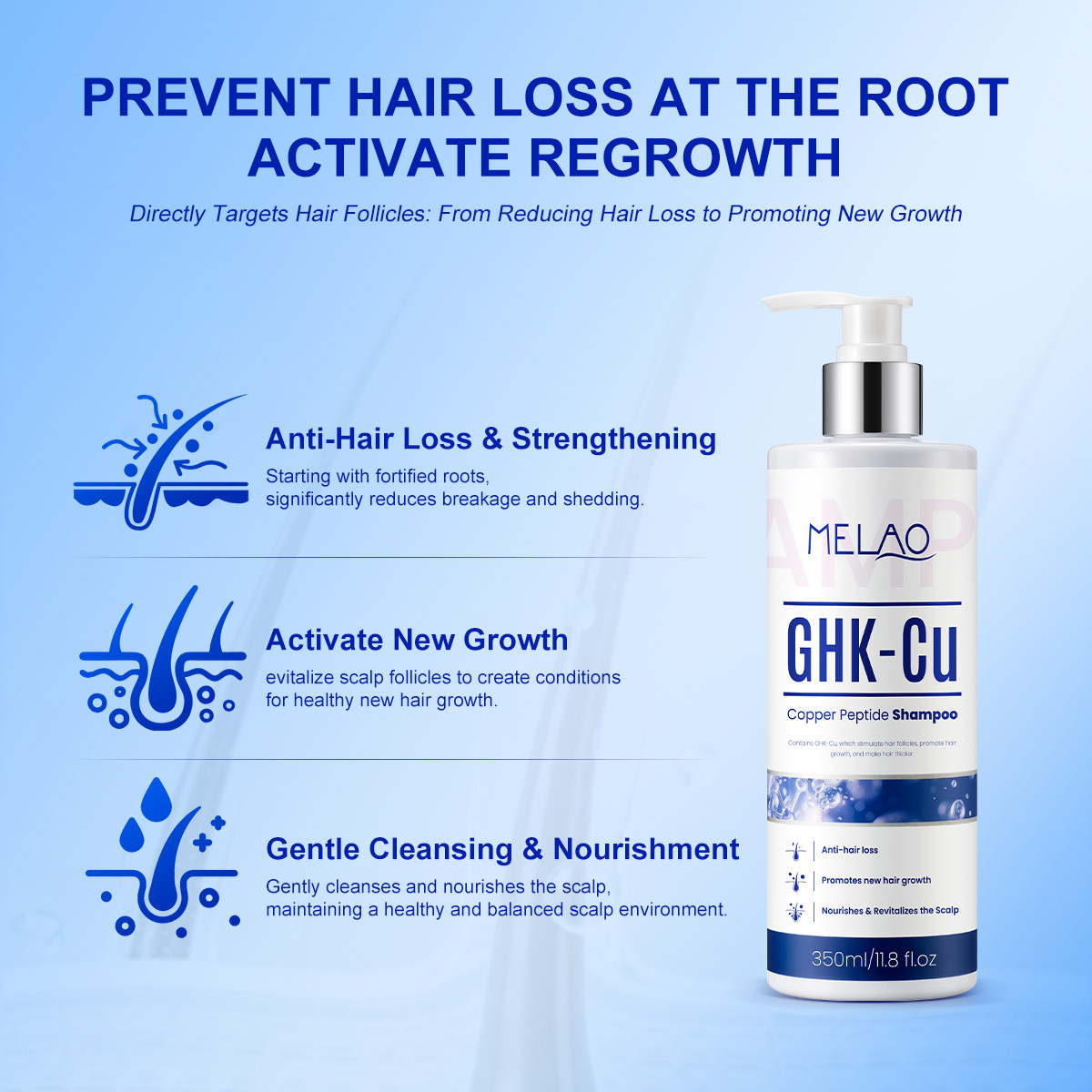 350ml GHK-Cu Bakır Peptid Saç  - Hair Care Elseve incelemesi ve fiyatı