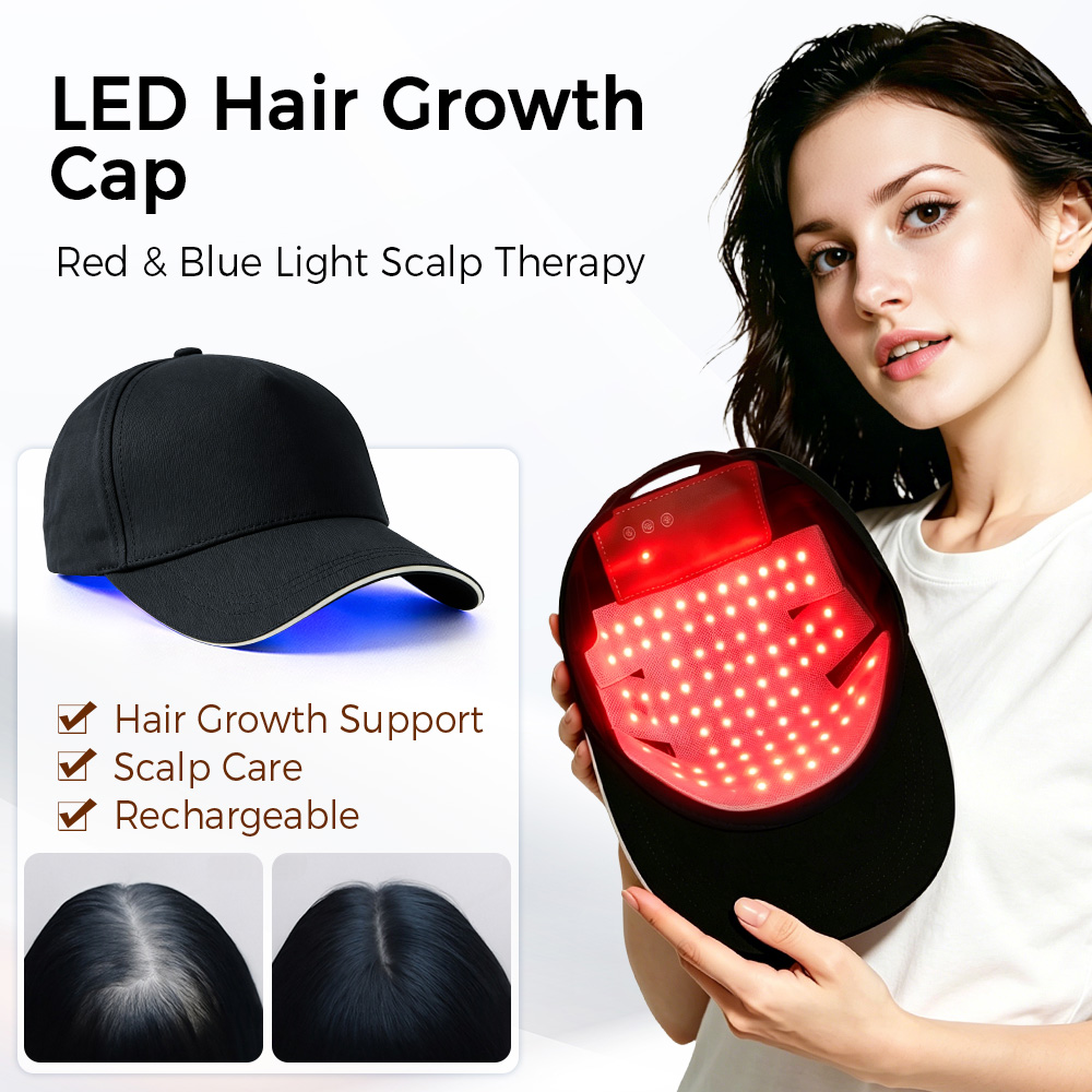 LED Saç Çıkarma Bonesi Kırmızı - Hair Care Elseve incelemesi ve fiyatı